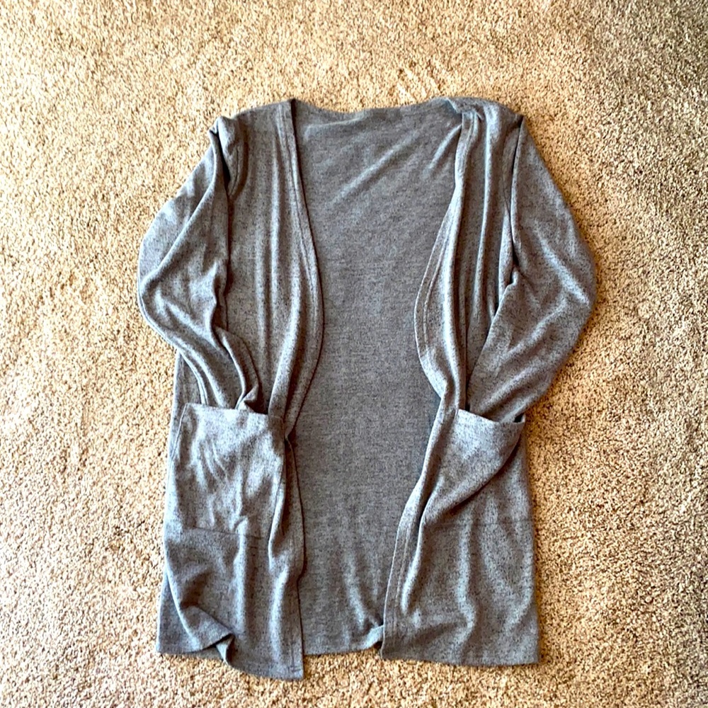 Army Green Lounge Boyfriend Cardigan